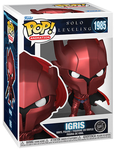 Funko Pop! Animation – Solo Leveling (1985) Igris Chase Vinyl Figur 9cm