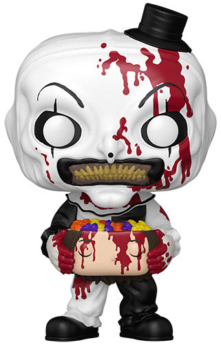 Funko Pop! Movies Terrifier 2 – (1796) Art The Clown w/Head Bloody 9cm