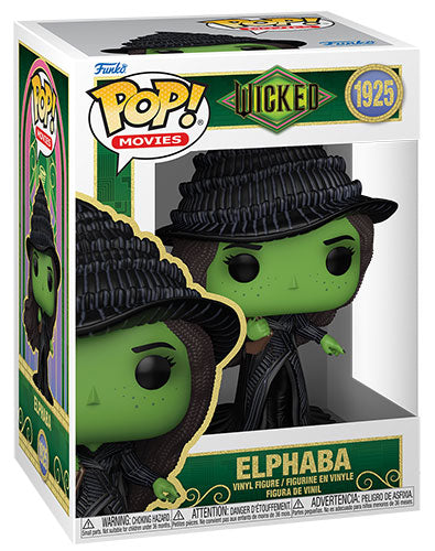 Funko Pop ! Movies Wicked 2 - (1925) Elphaba W/ Grimmerie Der Zauberer von Oz 9cm