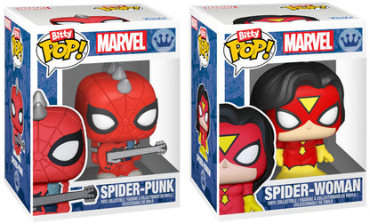 Funko! Bitty Pop Display! Bitty Box – Marvel Spider-Man Web Figur