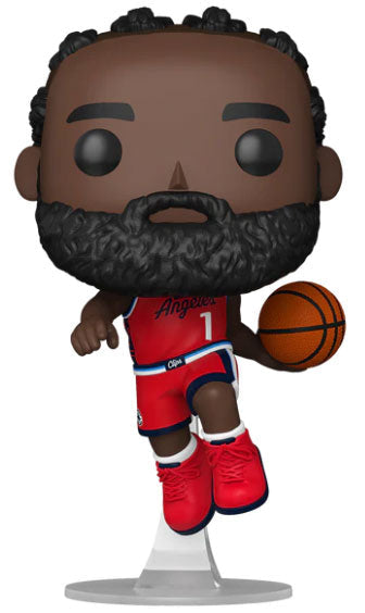 Funko Pop ! NBA - Los Angeles Chipper (210) James Harden 9cm Il Barba