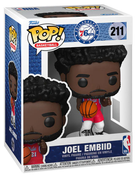 Funko Pop! NBA - Philadelphia 76ers (211) Joel Embiid Figur Sixers 9cm