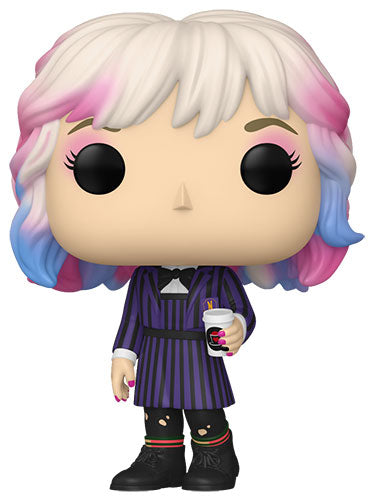 Funko Pop ! Television - Wednesday (1816) Enid Sinclair (W/ Coffee) Vinyl Figure 9cm