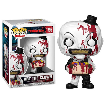 Funko Pop! Movies Terrifier 2 – (1796) Art The Clown w/Head Bloody 9cm