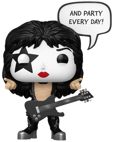 Funko Pop! Rocks Kiss - (472) The Starchild Rock & Roll All Nite Figur 9cm