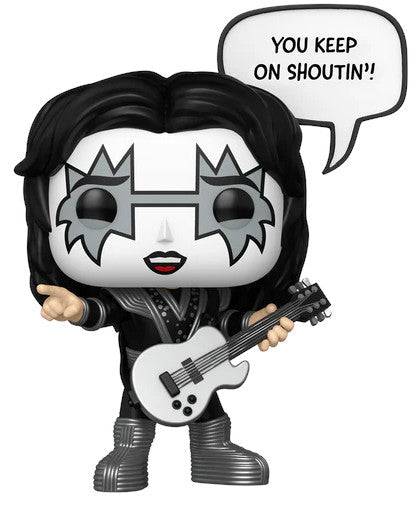 Funko Pop ! Rocks Kiss  - (473) The Spaceman Rock & Roll All Nite Figure 9cm