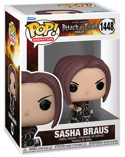 Funko Pop! Animation Attack On Titan S5 – (1448) Sasha Braus Figur 9cm A.O.T.