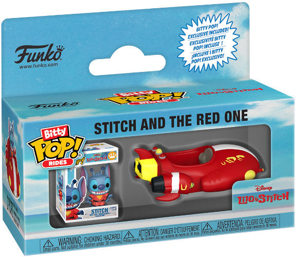 Funko Bitty Pop! Rides Lilo & Stitch – Stitch und der Rote
