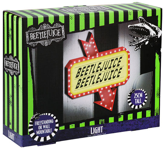 Paladone Tisch-/Wandleuchte Logo Light (Beetlejuice) Horror Akku USB