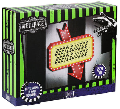 Paladone Tisch-/Wandleuchte Logo Light (Beetlejuice) Horror Akku USB