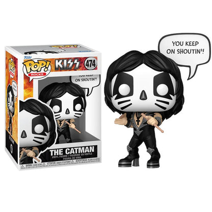 Funko Pop! Rocks Kiss - (474) The Catman Rock & Roll All Nite Figur 9cm