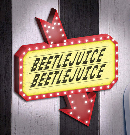 Paladone Tisch-/Wandleuchte Logo Light (Beetlejuice) Horror Akku USB
