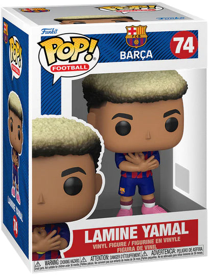 Funko Pop ! Football Barcellona - (74) Lamine Yamal Figure Barca 9cm Calcio