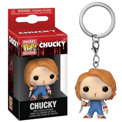 Funko Pop ! Keychain Chucky - Child's Play Horror Portachiavi Bambola Assassina