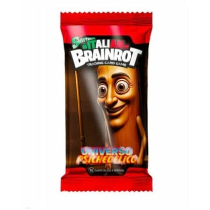 Skifidol Italian Brainrot Tcg Psychedelisches Universum 1 Booster (7 Karten) Italienisch Neu