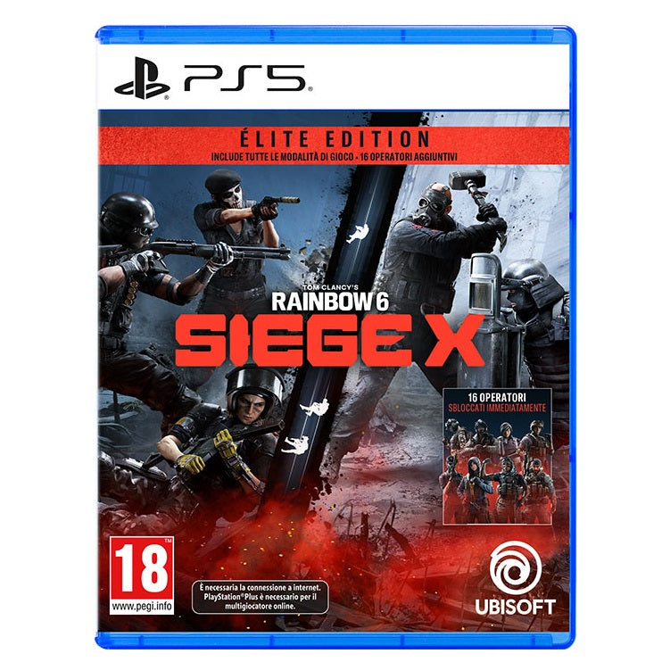 Tom Clancy's Rainbow Six Siege X Elite Edition PS5 PlayStation 5 Game Italian