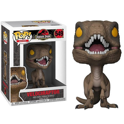 Funko Pop! Movies Jurassic World 25th – (549) Velociraptor Figur Vinyl 9 cm