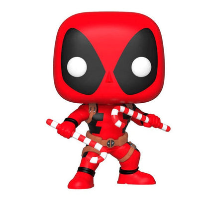 Funko Pop! Marvel Deadpool (400) Candy Canes Deadpool Figur Bobble Vinyl 9cm