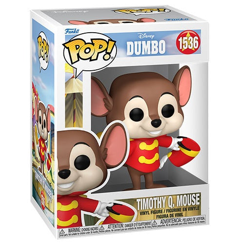Funko Pop! Disney - Dumbo (1536) Timothy Q. Mouse Vinylfigur 9cm