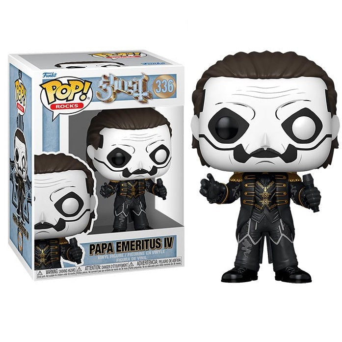 Funko Pop ! Rocks Ghost - (336) Papa Emeritus IV Vinylfigur 9 cm Rock Auf Lager