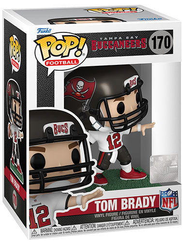 Funko Pop ! Football - Nfl - Bucs  (170) Tom Brady - Player Football Vinyl