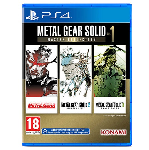 Metal Gear Solid Master Collection Vol.1 Ps4 Italiano Playstation 4 Multilingua