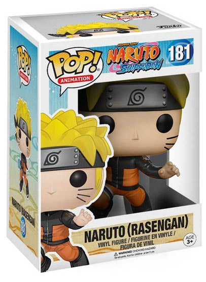 Funko Pop! Animation Naruto Shippuden (181) Naruto Rasengan - Vinyl Figure 9Cm