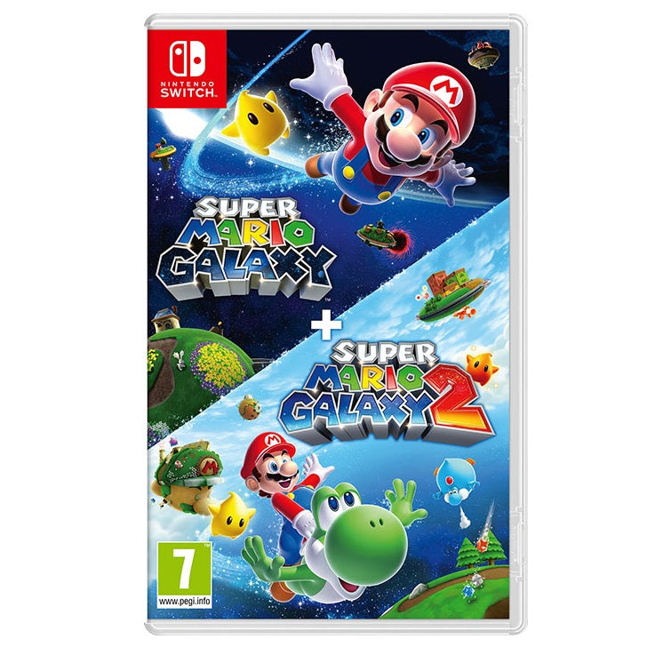 Super Mario Galaxy + Super Mario Galaxy 2 Nintendo Switch Italienisch Neu