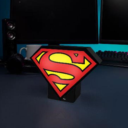Paladone Box Light Marvel Superman 2D LED Lampe Super Man Offiziell 16cm