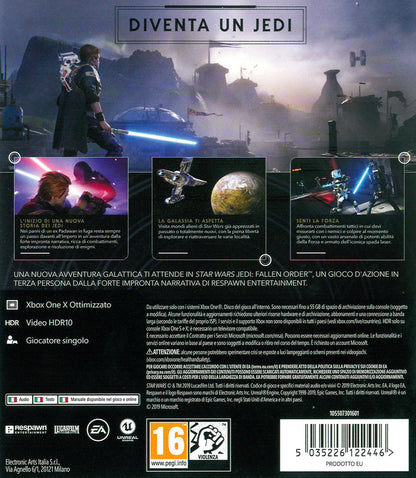 Star Wars Jedi - Fallen Order Xbox One Italian Video Game EU New