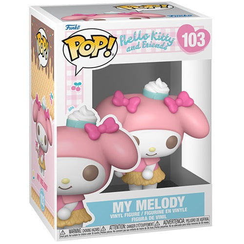 Funko Pop! Hello Kitty And Friends (103) My Melody Ice Cream Vinylfigur 9cm