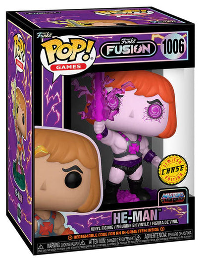 Funko Fusion Pop! Games Masters Of The Universe (1006) He-Man Chase Figur 9cm