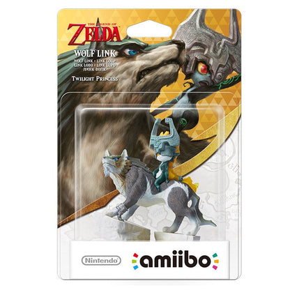 Amiibo The Legend Of Zelda Twilight Princess Figure (Wolf Link) Nintendo  Ufficiale