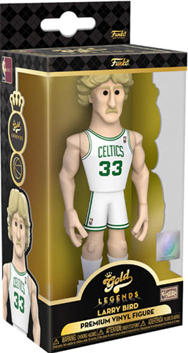 Funko Gold NBA – Larry Bird Premium Celtics Sammel-Vinylfigur 9cm