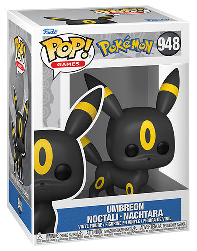Funko Pop! Games Pokémon - (948) Umbreon Vinylfigur 9 cm Evoli-Entwicklung