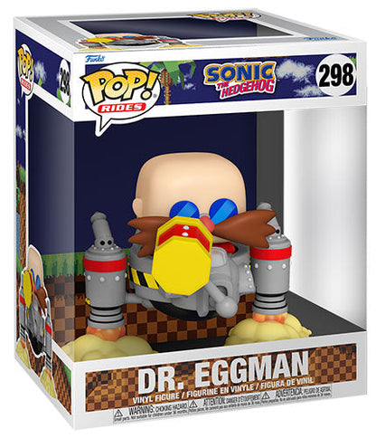 Funko Pop! Games Sonic The Hedgehog – (298) Dr. Eggman Vinyl-Figur 15cm Neu