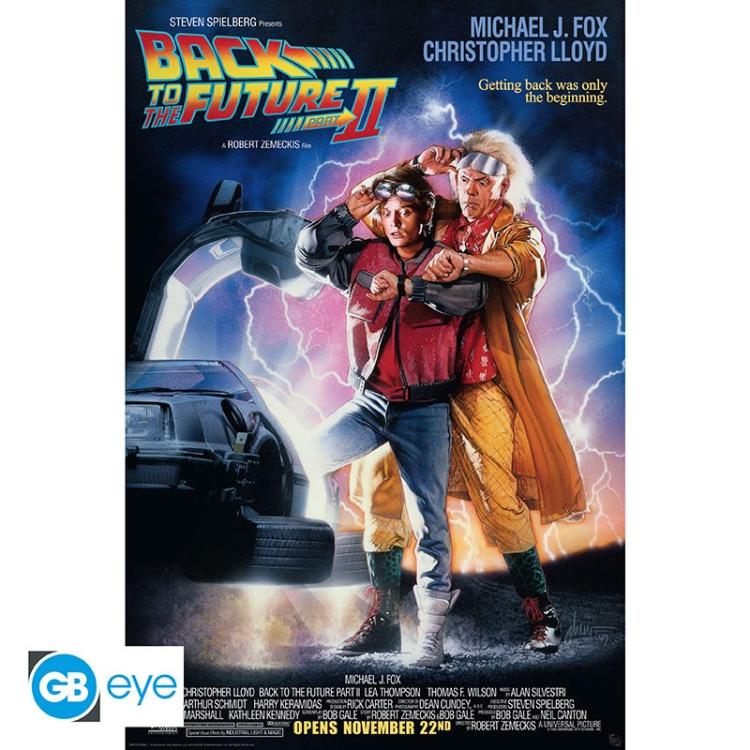 Abystyle Maxi Poster Filmposter (Zurück in die Zukunft 2) Zurück in die Zukunft 91,5x61cm
