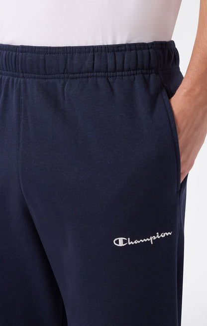 Champion pantalone sportivo da uomo in cotone felpato 221801-BS501 blu