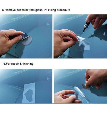 Reparatur-Set Glas Harz Scheibenreparatur Windschutzscheibe Auto LKW Wohnmobil DIY