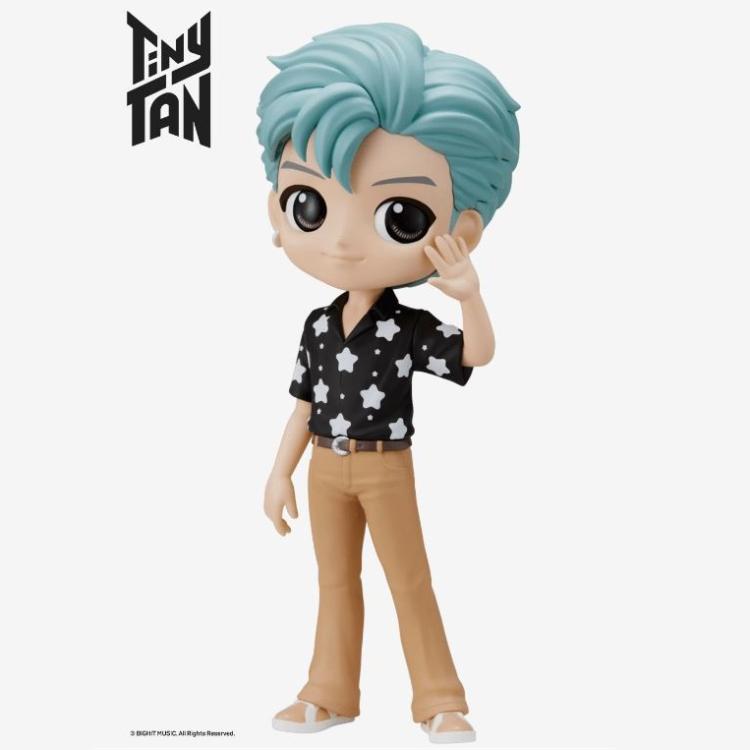 BANPRESTO Q POSKET (BTS) TinyTAN  DINAMITE - RM (A) STATUETTA PVC FIGURE K-BAND