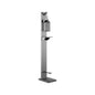 Hands-Free Stainless Steel Gel Soap Dispenser with Pedal Operation for Shops