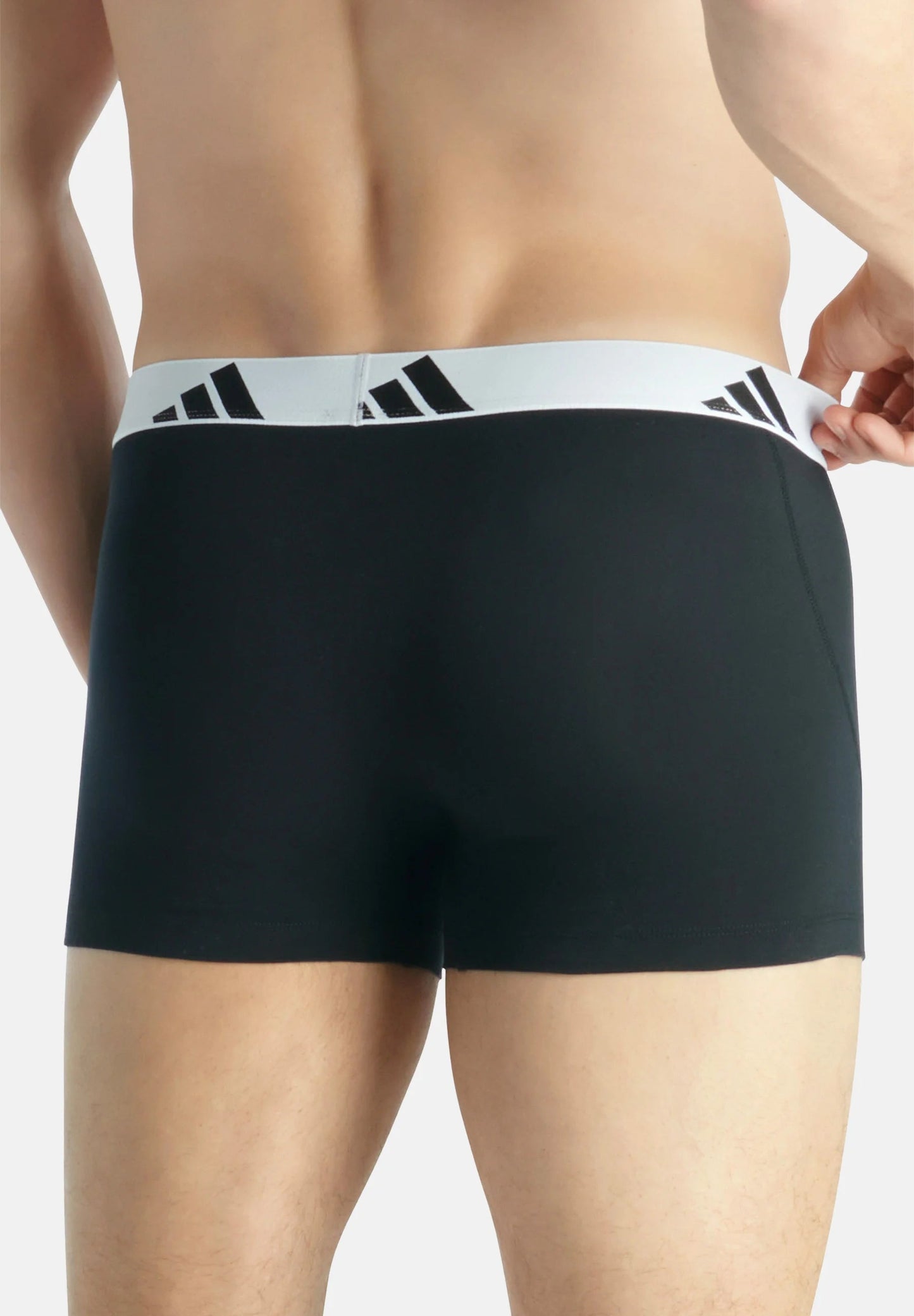 Adidas Intimo Boxer Active Flex Cotton Uomo Nero - JK3945