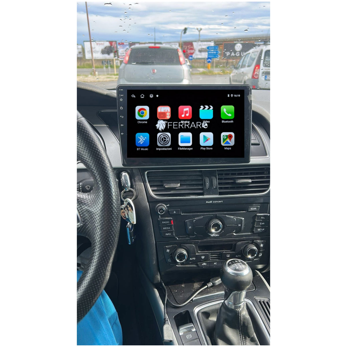 Autoradio per Audi A4 B8 10.1" (2009-2016) Android, Bluetooth, CarPlay, Android Auto, 2GB/4GB/8GB Ram