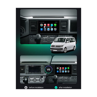 Car radio for Volkswagen Transporter 6 T6.1 9" (2015-2024) Android, Bluetooth, CarPlay, Android Auto, 2GB/4GB/6GB/8GB RAM