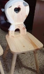 Tyrolean Orvieto chair in raw pine