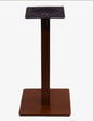Table Base in Rust Finish 50x50 H107