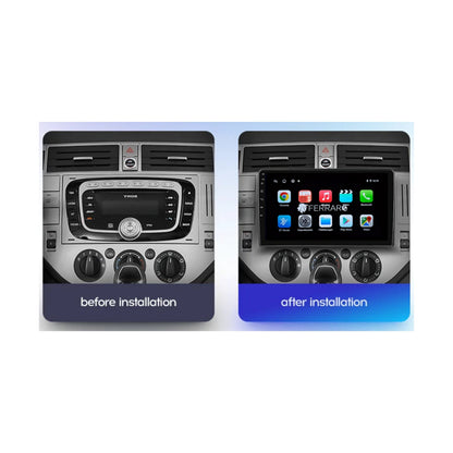 Autoradio per Ford Universale 9, Anni in Descrizione, Android, Bluetooth, CarPlay, Android Auto, 2GB/4GB/6GB/8GB Ram