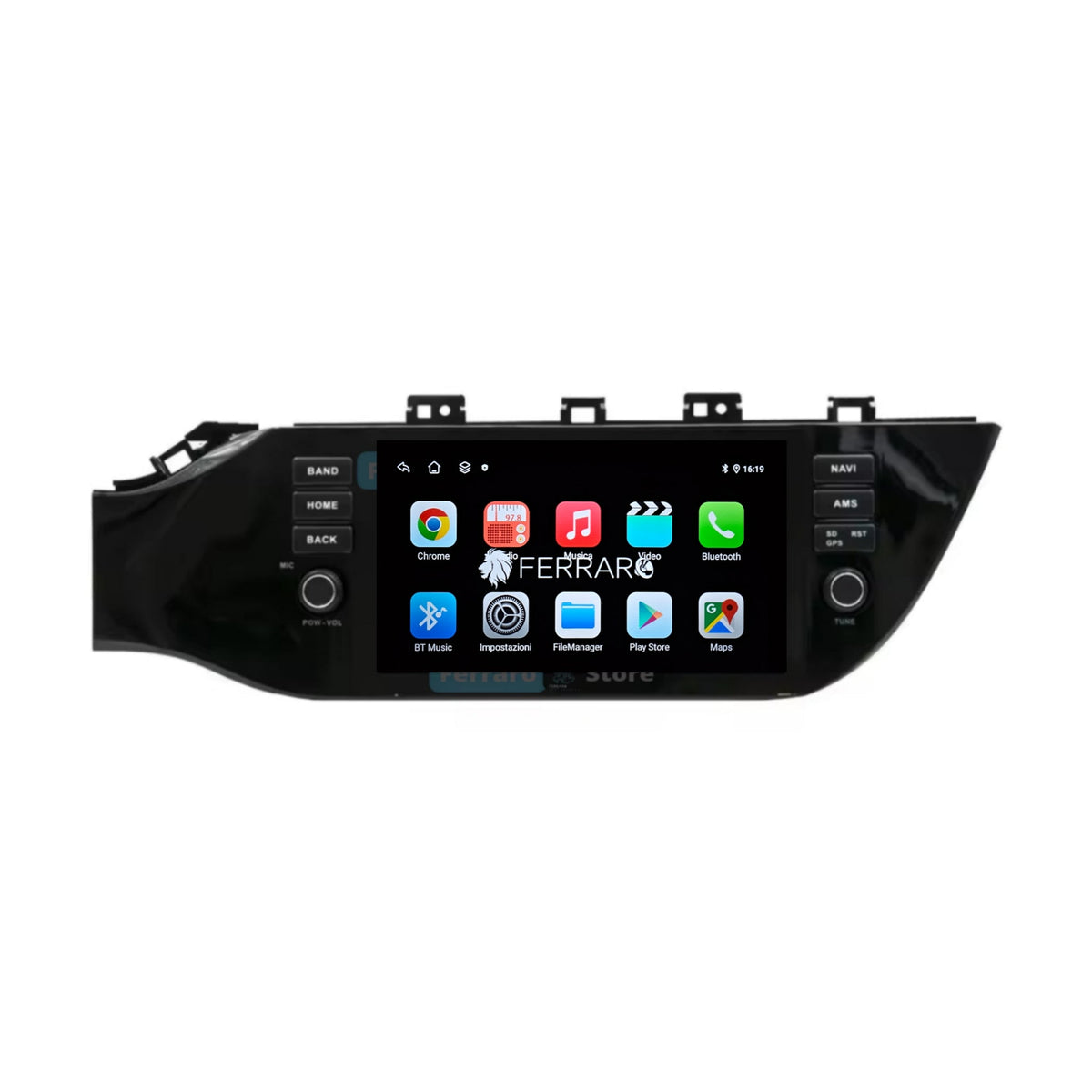(PRENOTA) Autoradio per Kia Rio 4 YB 8" (2017-2021) Android, Bluetooth, CarPlay, Android Auto, 4GB/8GB Ram