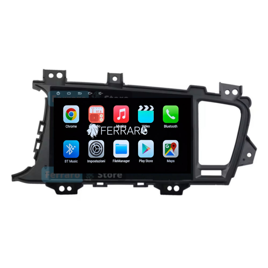 Autoradio per Kia Optima 3 K5 9" (2010-2015) Android, Bluetooth, CarPlay, Android Auto, 4GB/8GB Ram