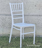 Chiavari Chair White Polypropylene - Elegance for Events